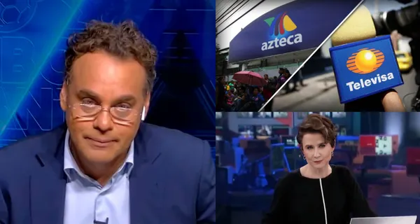 El periodista de ESPN cuestionó el duopolio de Televisa y TV Azteca en un programa de la primera televisora