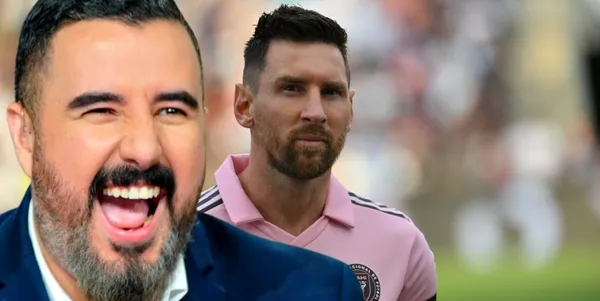 El periodista reaccionó ante el partido de Lionel Messi y esto fue lo que dijo