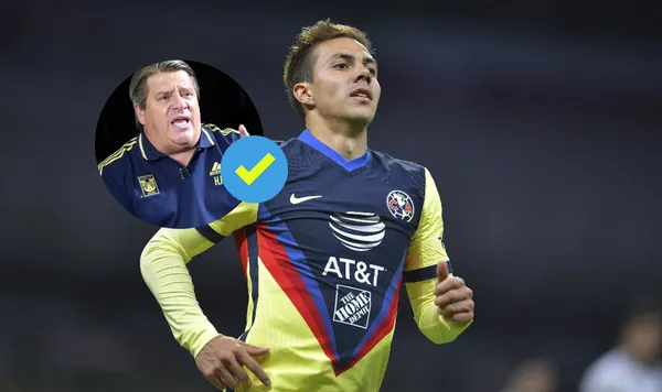 El Piojo le aseguró la titularidad al jugador del América, con tal de que se quite las plumas y se vista de tigre en el 2022