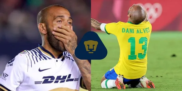El plan de Dani Alves para ir al mundial no le sale nada bien.