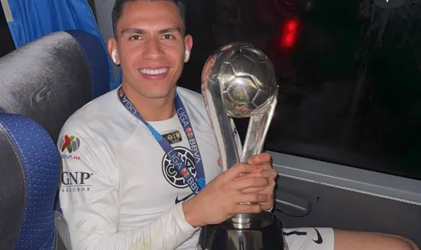 El portero de las Águilas hicieron una confesión en pleno festejo del tricampeonato