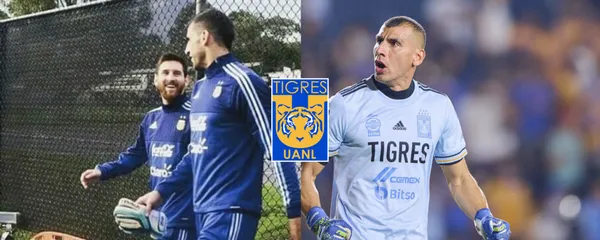 El portero de Tigres compartió vestidor con el astro argentino en su Selección.