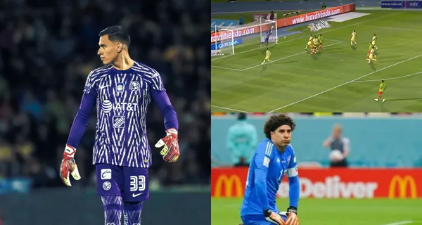 El portero del América no sólo banqueó a Óscar Jiménez, también está listo para hacerlo con su antecesor para proteger el arco de México
