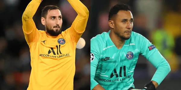 El portero italiano dejó un claro mensaje al costarricense, quien había manifestado su inconformidad por no ser titular en el cuadro parisino