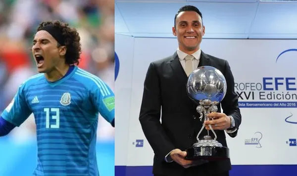 El portero mexicano y su reacción tras lo sucedido en Concacaf, institución que eligió a Keylor Navas como el mejor portero de la zona y el mejor jugador mexicano.