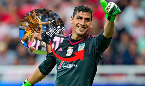 El portero se metió en polémica al lanzar un peluche a las Rayadas previo a la final femenil pero hubo un gesto positivo que nadie vio