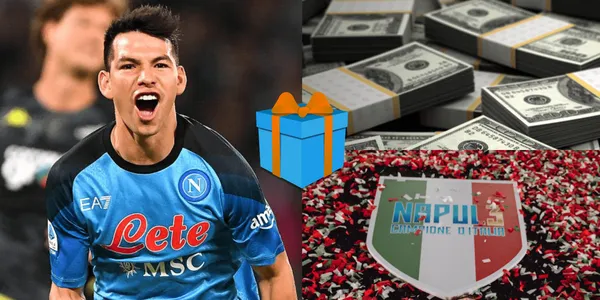 El premio no económico que el Napoli le dio a Hirving Lozano tras ser campeón de la Serie A