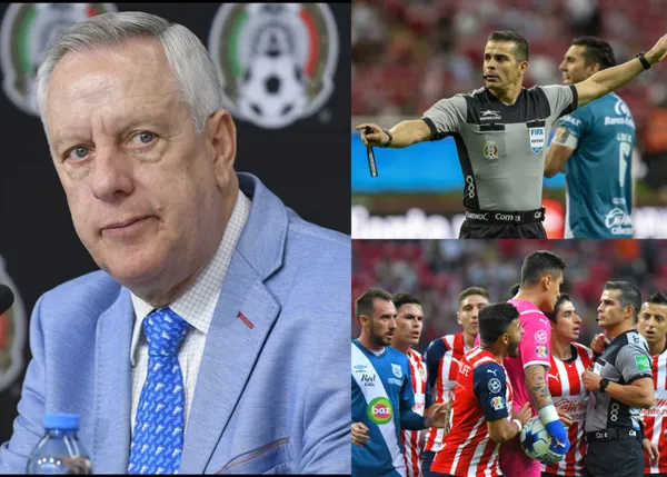 El presidente de la Comisión de Árbitros dio un contundente mensaje tras el partido del Guadalajara contra el Puebla.