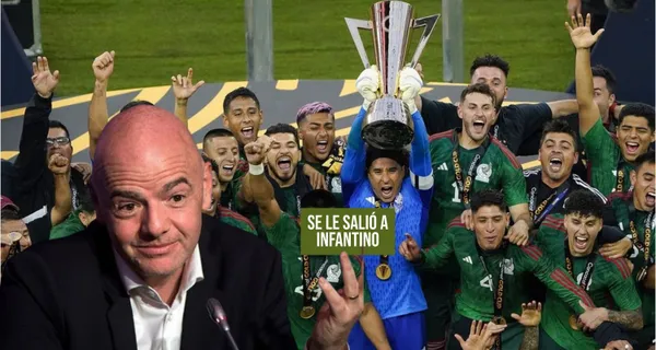 El presidente de la FIFA ya sabía y arruinó la sorpresa para México.
