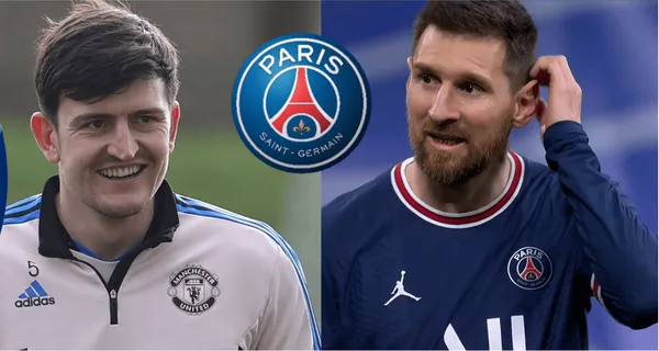 El PSG considera firmar a Harry Maguire, Messi no se quedaría y el equipo al que le daría el sí.