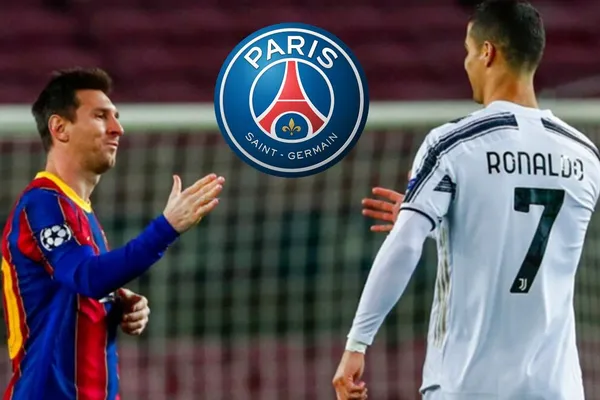 El PSG quiere romper el mercado al reclutar a Lionel Messi y Cristiano Ronaldo donde la diferencia salarial entre ambos es abismal.