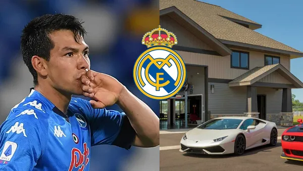 El Real Madrid se interesa por Hirving Lozano y puede convencerlo con una casa de lujo de 7 millones de dólares, un salario superior a los 5 millones y un lujo más