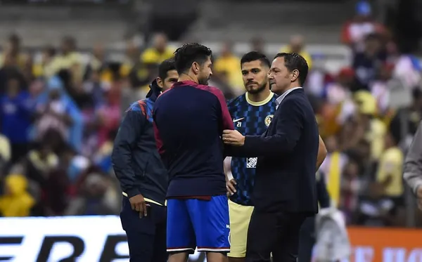 El regalo que le dieron a Oribe en el Azteca