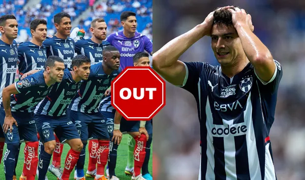 El segundo jugador que se va de Rayados debido al pobre juego que tiene en el equipo del Vuce