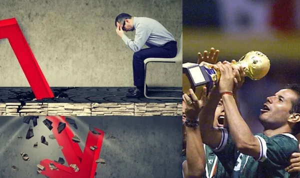 El seleccionado y la historia de fracaso que vivió, tocó el cielo con las manos, ahora es mantenido por su esposa que es nutrióloga.