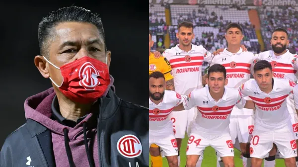 El técnico de Toluca le tiene la confianza a un tronco