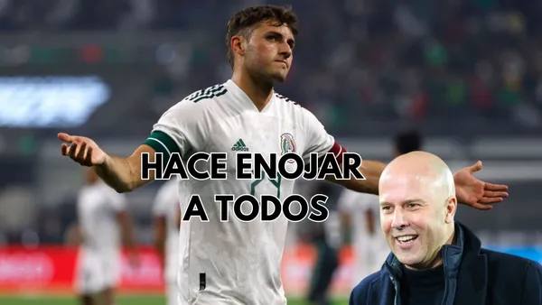 El técnico del Feyenoord habló sobre la actualidad de Santi Giménez