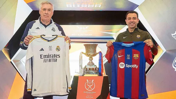 El técnico del Real Madrid le respondió duramente al entrenador del Barcelona