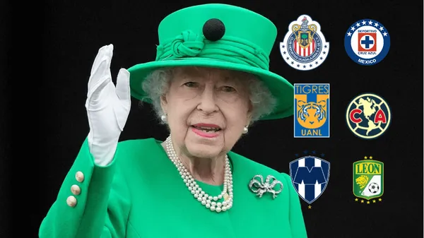 El único equipo que la Reina Isabel de Inglaterra conoció, cuando vino de visita a México.