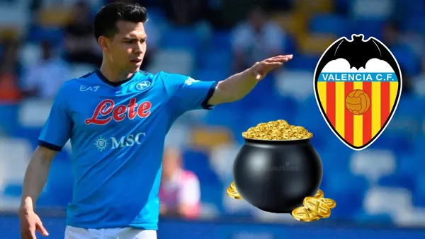 El Valencia CF lanza una oferta por Hirving Lozano y donde ganaría más que en Italia