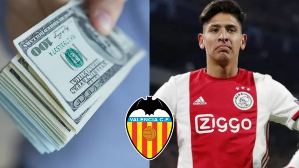 El Valencia va en busca de Édson Álvarez y estaría a dispuesto a pagar una millonada.