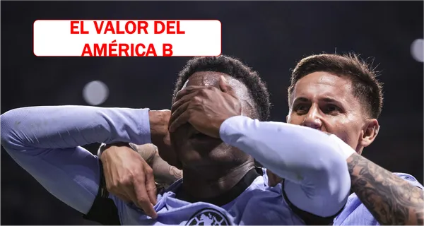 El valor del equipo B del América que bailó a los Tigres en el Azteca