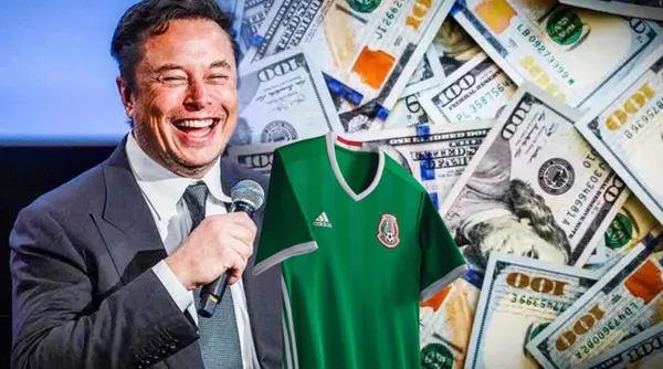 Elon Musk dando una conferencia de prensa / La República