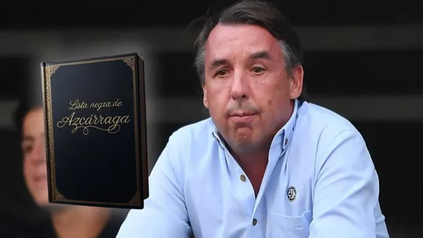 Emilio Azcárraga en el Estadio Azteca