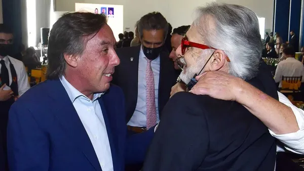 Emilio Azcárraga Jean y Jesús Martínez Patiño (Foto: FORBES)