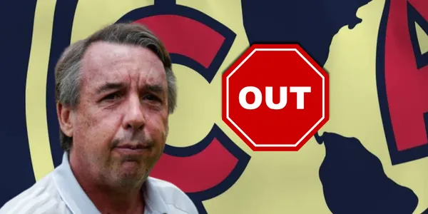 Emilio Azcárraga junto a letrero de salida / FOTO ESPN