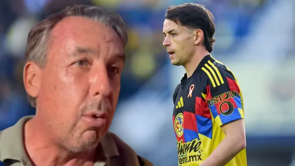 Emilio Azcárraga y Álvaro Fidalgo en el Club América