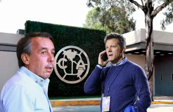 Emilio Azcárraga y José Antonio Noriega al teléfono/ Foto Bolavip.