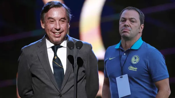 Emilio Azcárraga y Santiago Baños