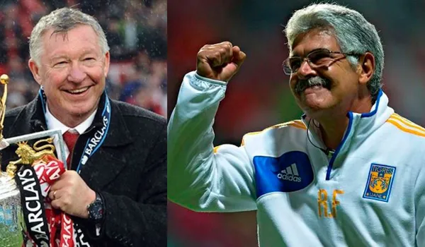 En Brasil comparan a Ricardo Ferretti con Sir Alex Ferguson, pero en los mismos 10 años que lleva el Tuca en Tigres, el ex DT del Manchester United ya levantaba más de una docena de títulos.