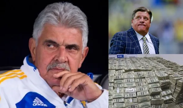 En Brasil suena el nombre de Ricardo Ferretti para que se haga cargo de Gremio de Porto Alegre. Esta sería la diferencia entre el salario del Tuca, si acepta la propuesta y lo que gana Miguel Herrera en Tigres.
