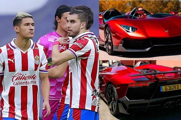 En Chivas dicen que hay crisis pero sus jugadores llegan a Verde Valle montados en unas verdaderas joyas.