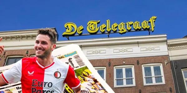 En el prestigioso diario neerlandés elogian el nivel de Santiago Giménez y hablan de su destino en Feyenoord