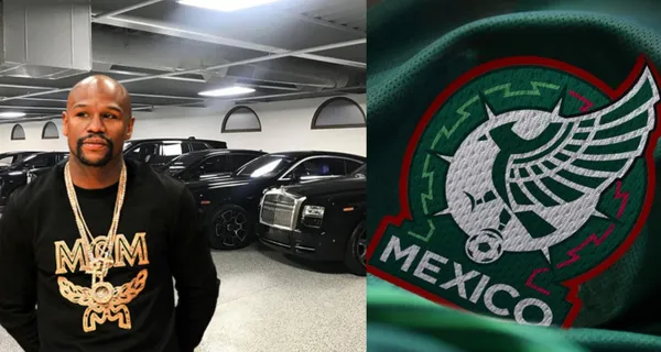 En el Tri está solo por ser un rostro que vende, pero tiene el mismo coche que el millonario boxeador.
