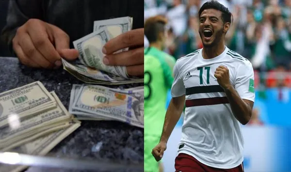 En la selección de México el tema del dinero y el negocio es el que prima. Esta cantidad de dinero recibiría Vela si se decide volver.