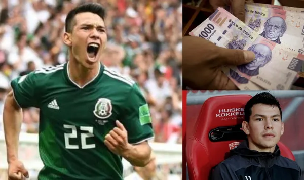 En los procesos de formativas consideraban que era mejor que Hirving Lozano y le ganó la titularidad, ahora gana 40 mil pesos.