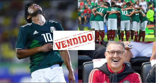 En lugar de ser crítico, un jugador le lame las botas a Gerardo Martino y lo defiende, aunque es evidente el mal nivel de México.