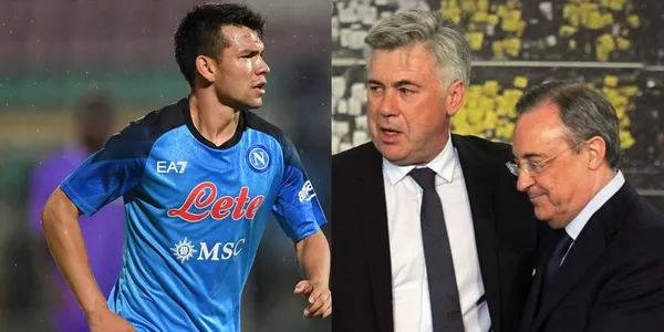 En Napoli quieren fuera a Hirving Lozano y lo que dijo Ancelotti para ficharlo en Italia