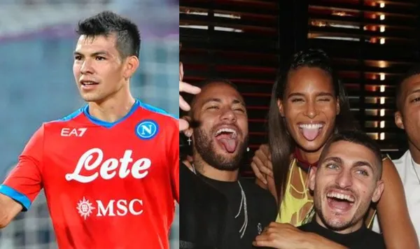 En París se cuestiona a Neymar por asistir a la fiesta que organizó una modelo, pero mientras el brasileño prefiere la fiesta, así se cuida el mexicano.