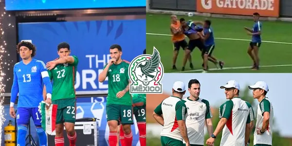 En plena Copa Oro destapan la pelea que hubo en el Tri, hubo golpes entre el jugador y el DT
