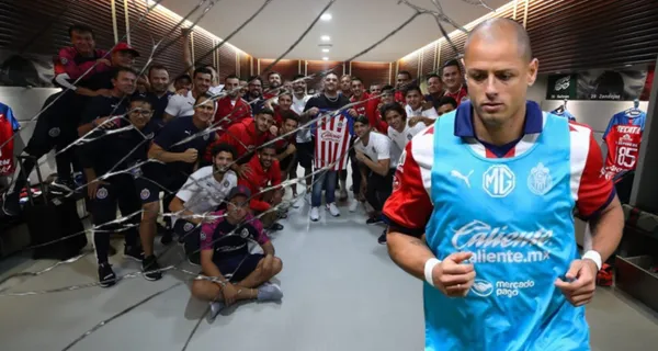 En pleno Chivas vs América, filtran vestidor roto, no solo es CH 14