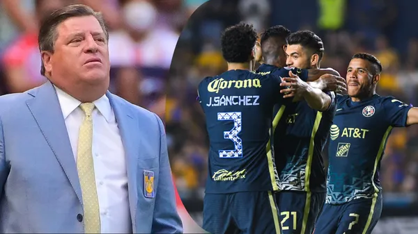 En pleno partido entre América y Tigres, un jugador azulcrema prefirió hacerle caso a Miguel Herrera y no a Fernando Ortiz
