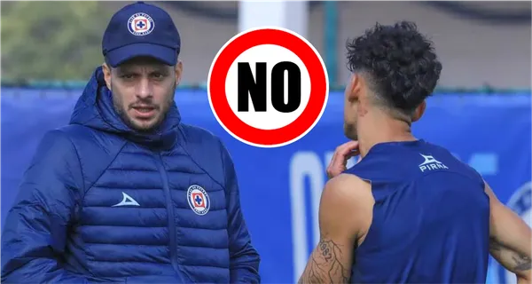 En pleno Santos vs Cruz Azul, el jugador que Anselmi no considera y no es Cándido