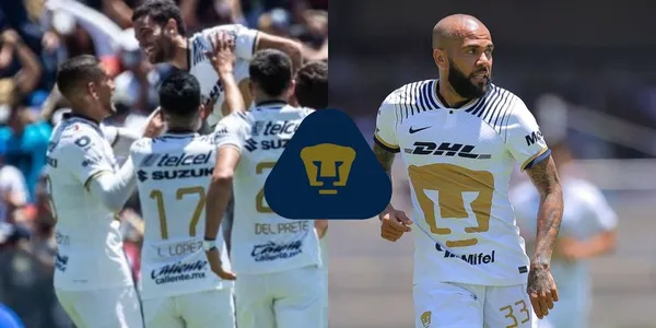 en Pumas empiezan a brillar otros jugadores y Dani Alves sigue sin aparecer.