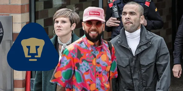 En Pumas ganaba 60 millones, ahora Dani Alves sale de prisión con una prenda de 50 euros