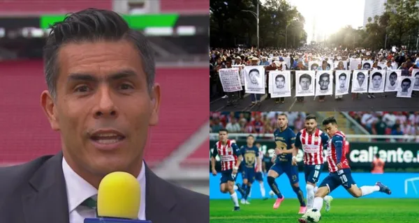 En redes sociales tomó fuerza el tema del comentario de Oswaldo Sánchez y de la defensa de Pumas que está más desaparecida que los normalistas. Esta sería su sanción.